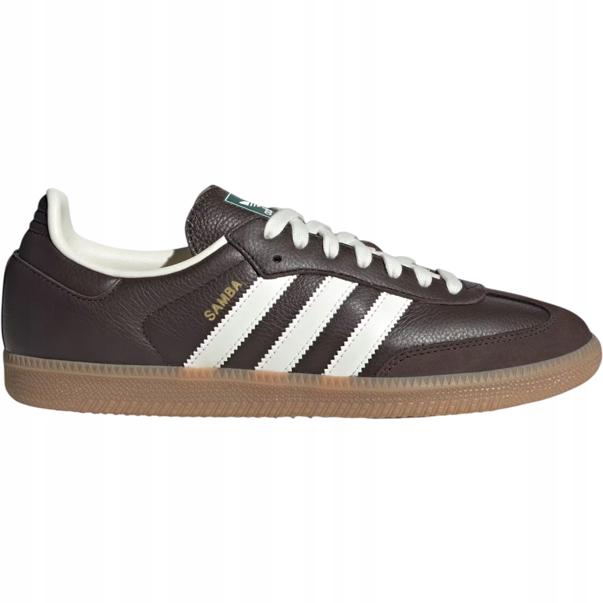 Unisexové boty Adidas Samba Og JR0891 hnědé kožené retro 42