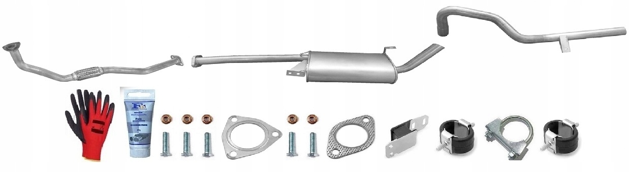 Nissan Terrano II 2.7 Td Td 90 kW 1999-2006 Lwb 2664 mm tlumič+trubky+bonus