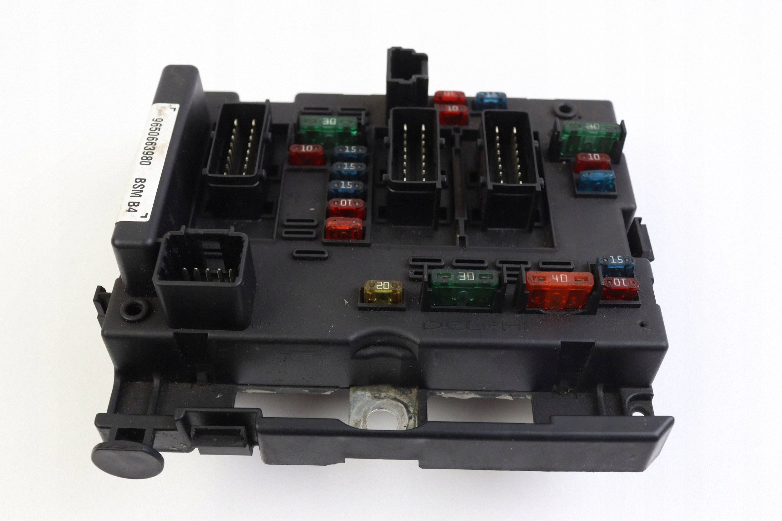 CITROEN PEUGEOT module compartment control unit BSM 9650663980