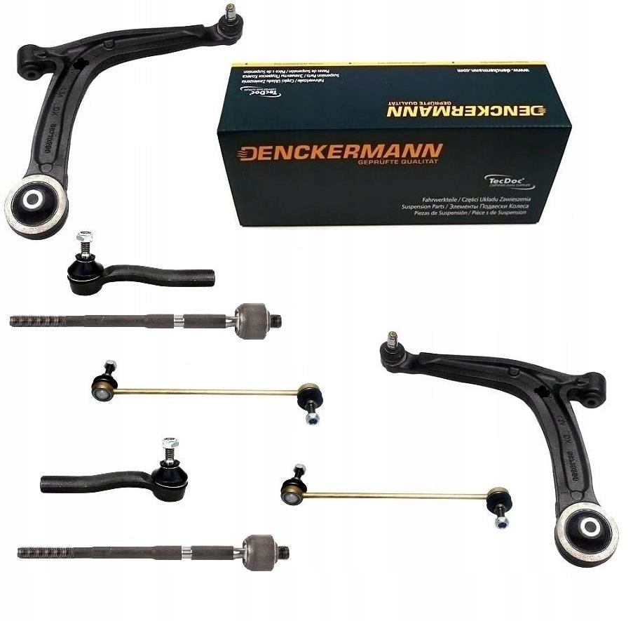 Ramena Koncovky Tyč Spojky Fiat 500 2007- Ford Ka II 2008- Přední Sada