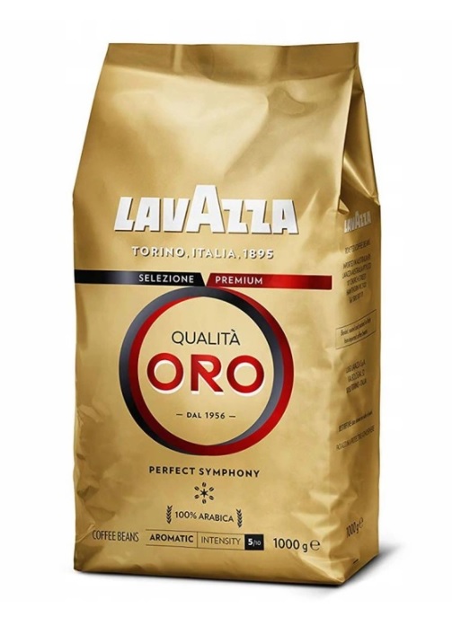 Levně Káva italská Lavazza Qualita Oro italská káva čerstvá 100% arabica 1 kg