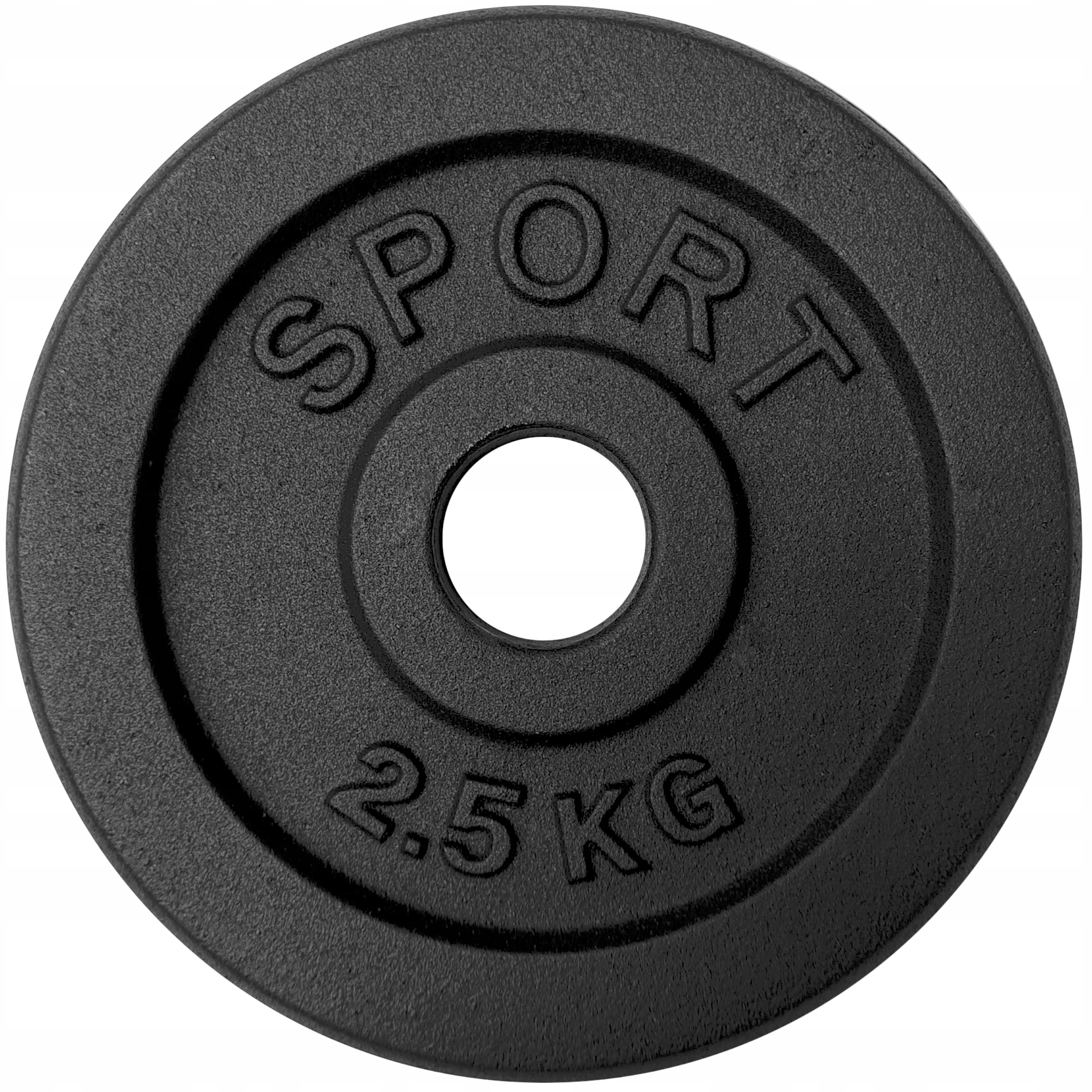 Talerz żeliwny 2,5kg obciążenie krążek 28mm nowe