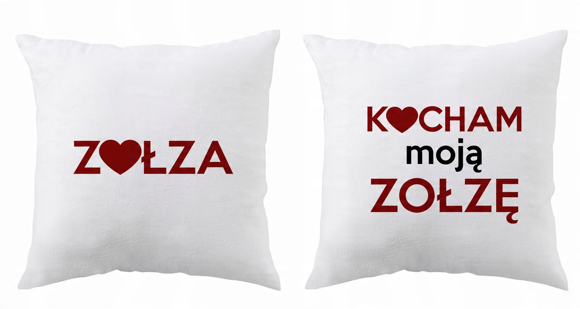 

Zestaw Poduszek na Walentynki dla Par Niego Niej