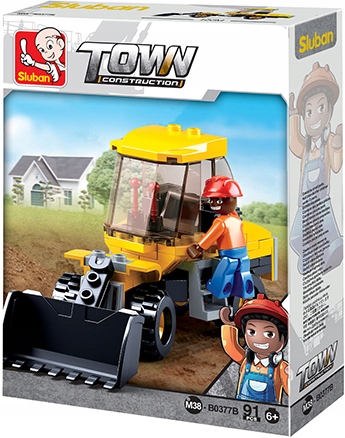 

Klocki Sluban Town Construction Ładowarka kołowa