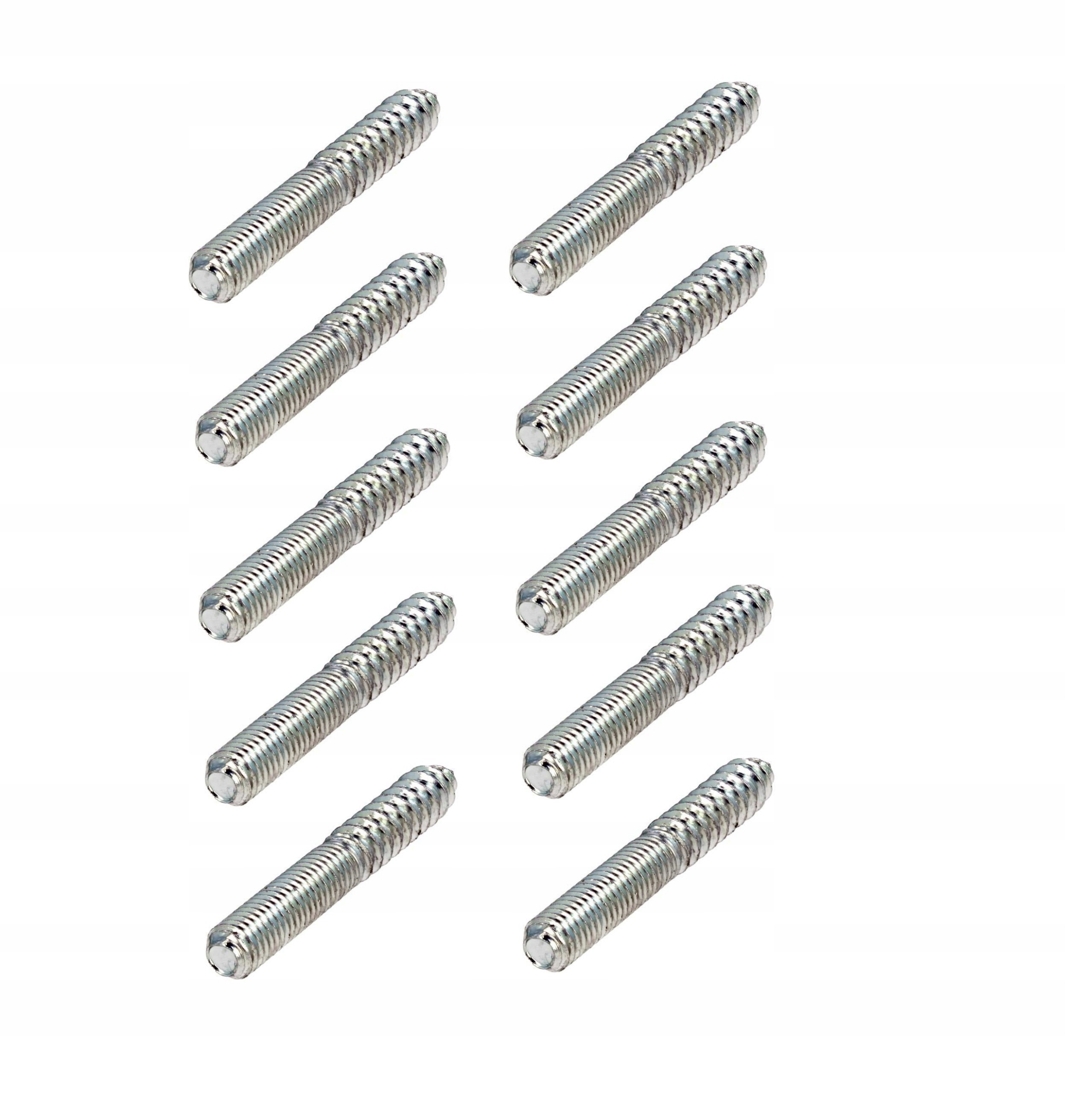 

Śruba dwustronna gwint wkręt drewna M8x60mm 10szt