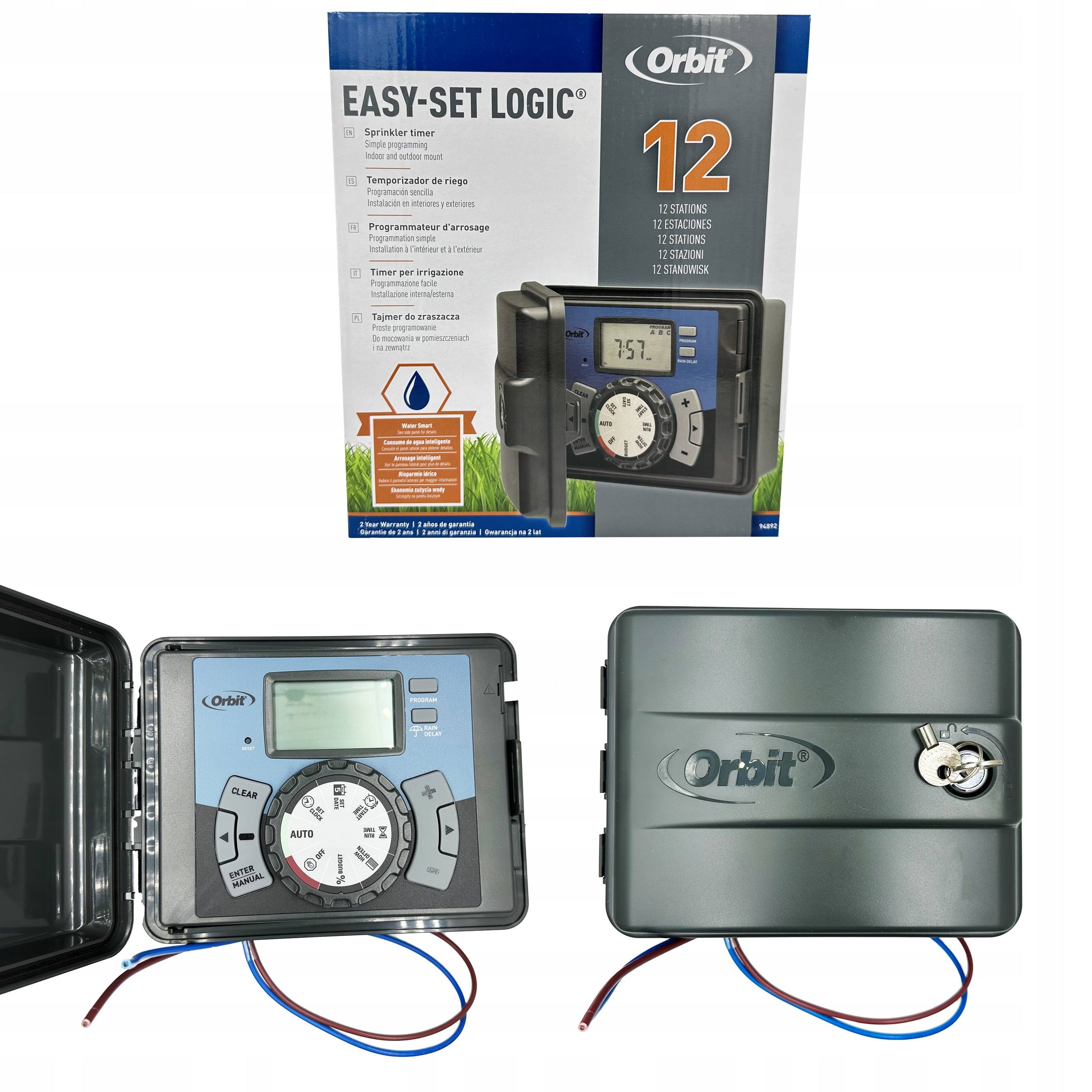 Sterownik Orbit Easy-set Logic 12 Sekcje Zewnętrzny