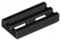 

Lego 2412b grill 1x2 czarny 4 szt Nowy