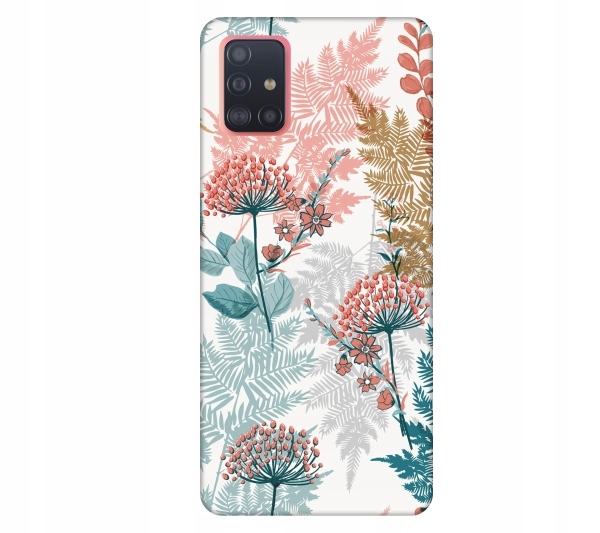 

Etui pokrowiec do Samsung Galaxy A51 Floral kwiaty
