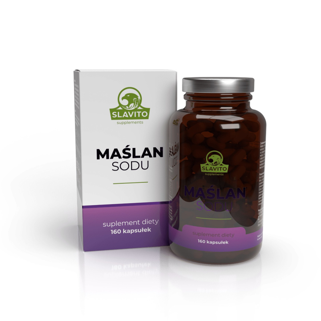 Slavito Maślan Sodu 160kap kwas masłowy