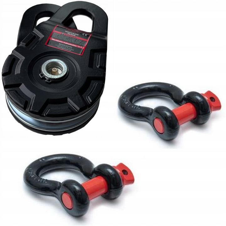 Dragon Winch x1 Svorka 10T 10000kg+ x2 Sklo 1/1 8T navijaky Off Road