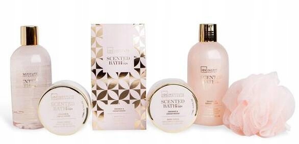 DUŻY ZESTAW PREZENTOWY ŚWIĄTECZNY DO KĄPIELI CIAŁA KOSMETYKI Marka IDC Institute