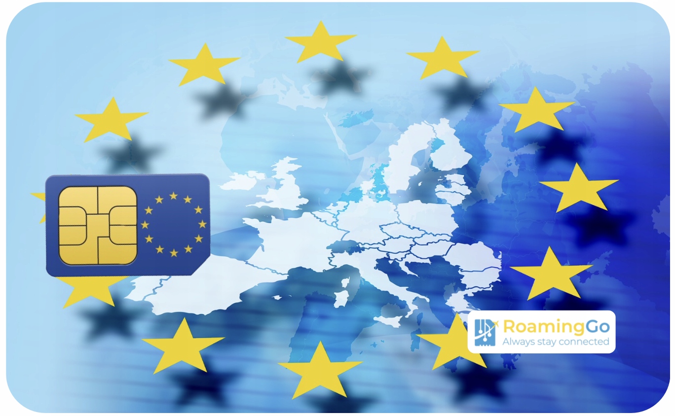Internet na Sim kartu Evropská unie – Roaming Evropská unie 20GB