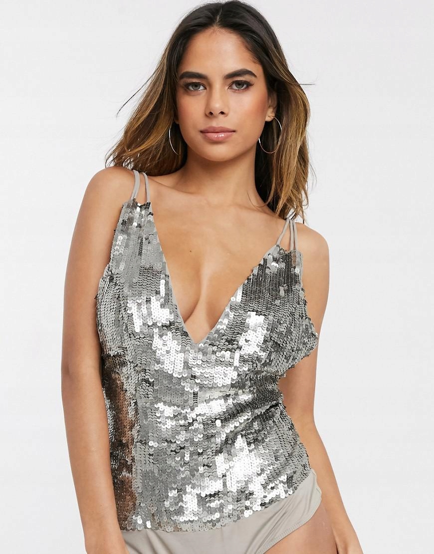 FF75 BODY CEKINOWE DEKOLT ASO DESIGN 36 Marka inna