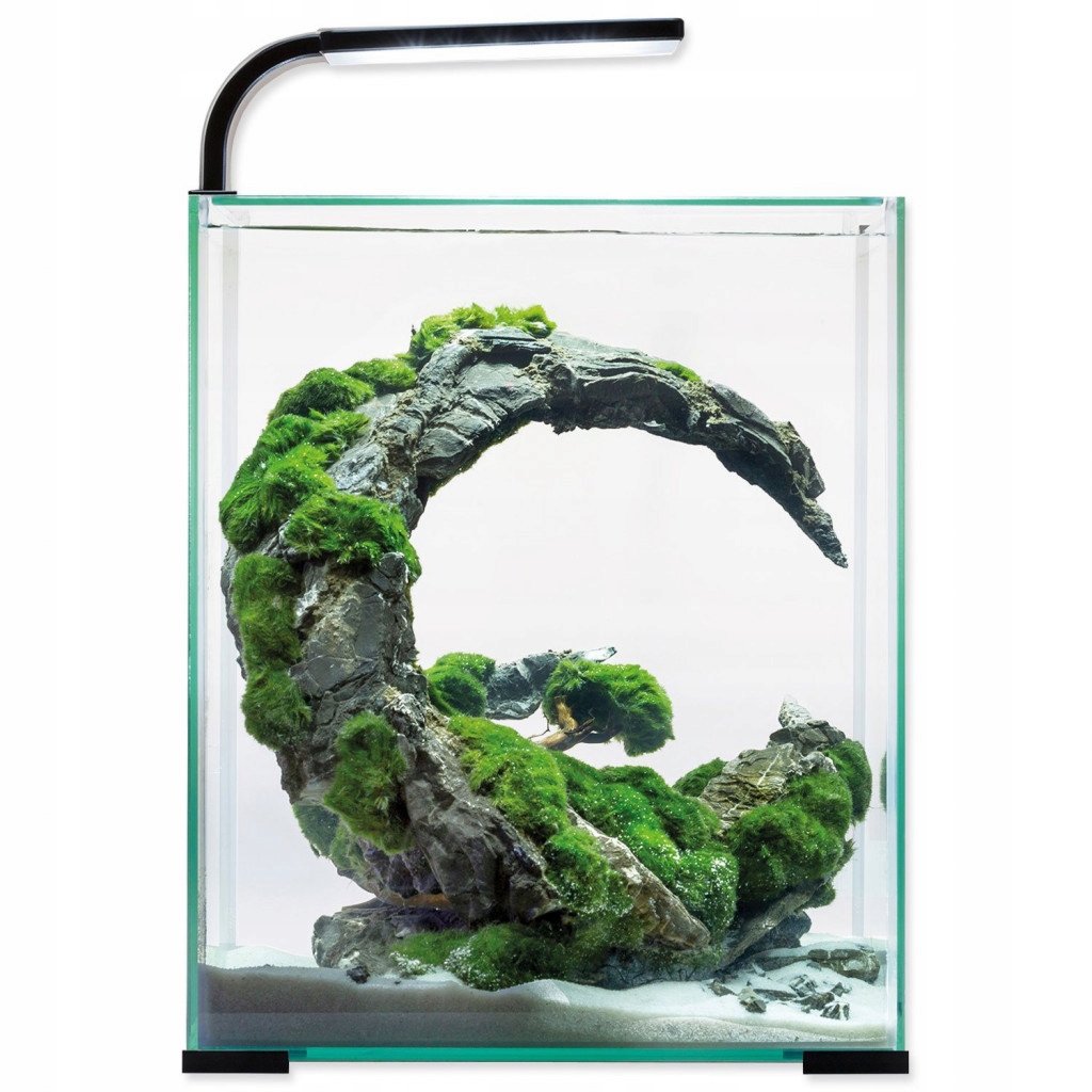 Levně Akvarijní set Aquael Shrimp Smart Day & Night černý 29x29x35cm 30l