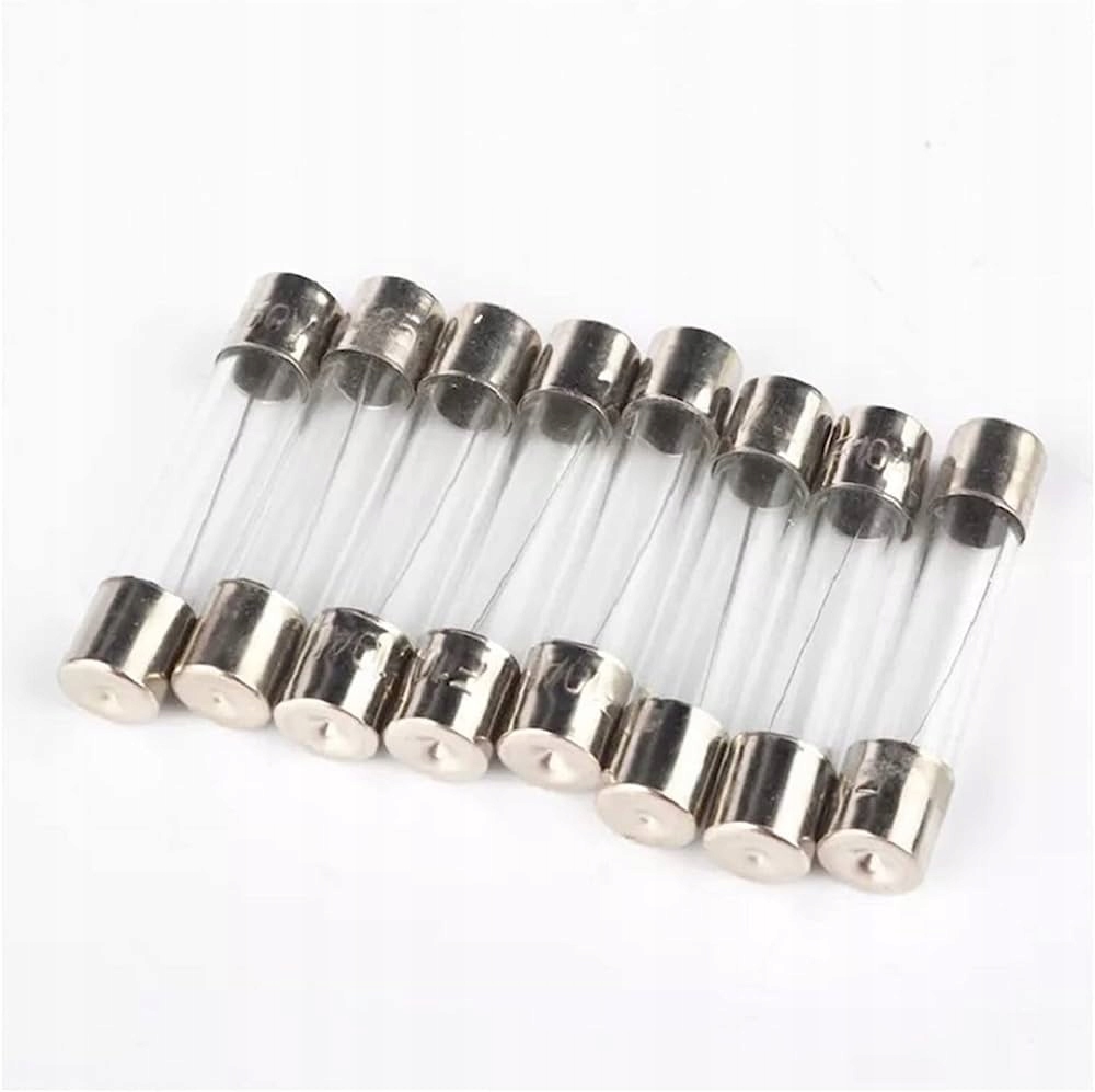 BEZPIECZNIK SZKLANY ZWŁOCZNY 6,3A 5x20mm