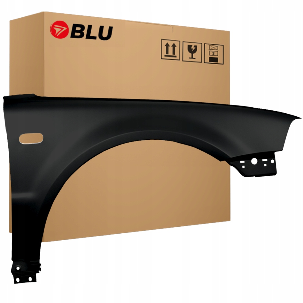 Blu Blatník Vw Passat B5 Lift Fl L041 LO41 pravý černý 00-05 přední Schwarz