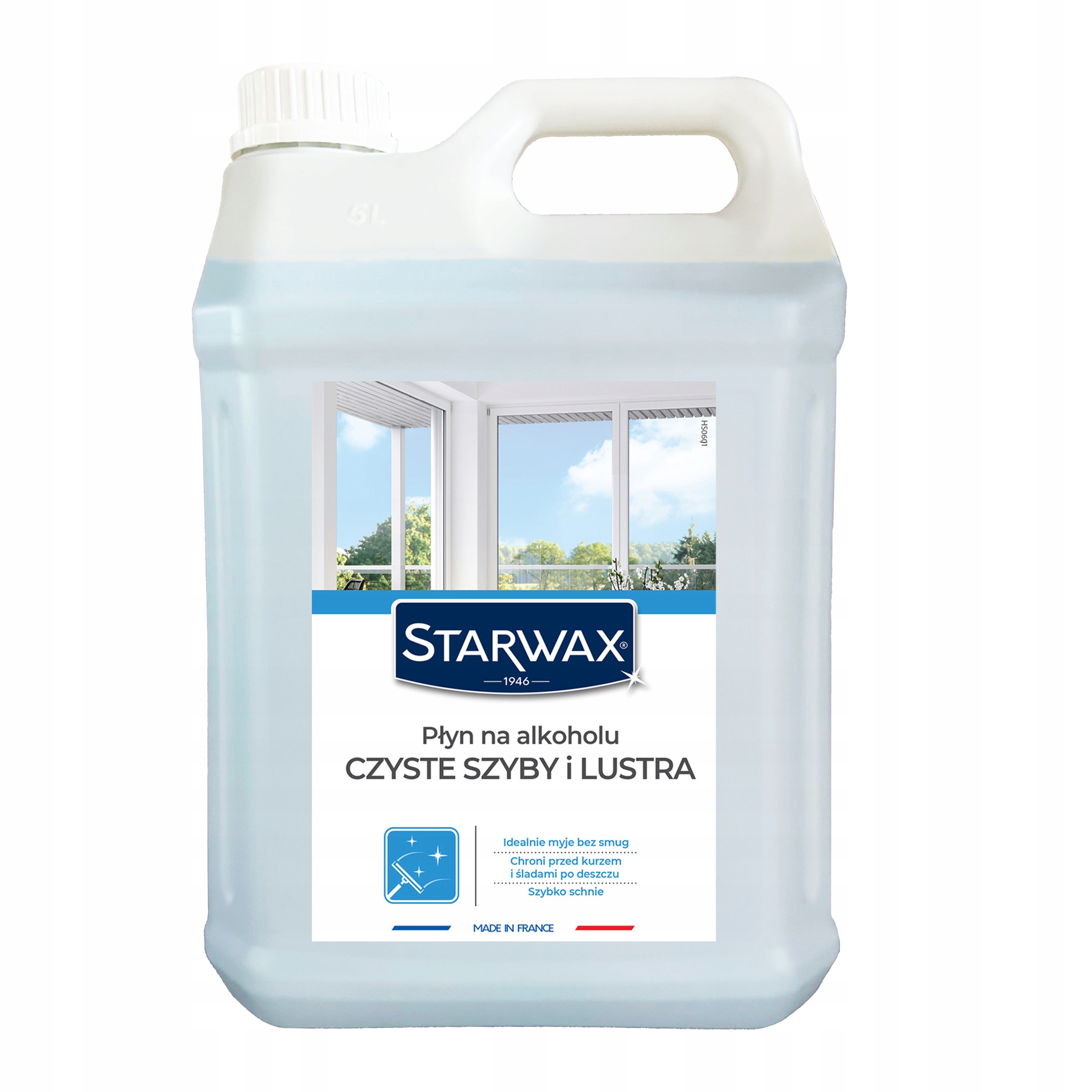 Płyn Do Mycia Szyb Luster Czyste Szyby & Lustra Zapas 5 L Starwax