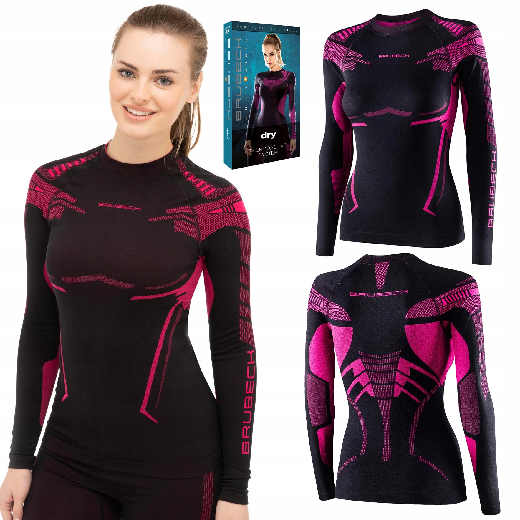 Mikina Dlouhý rukáv Brubeck Dry M