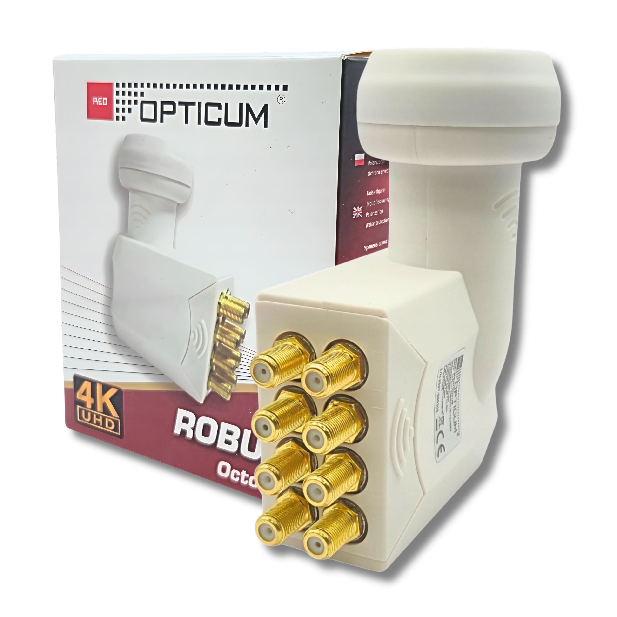Konwerter Opticum Octo Red Robust