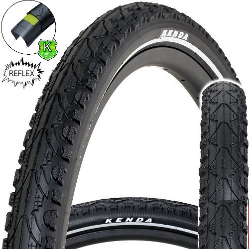 Opona Rowerowa Antyprzebiciowa Odblask Kenda 28 700x40C K935 Trekkingowa