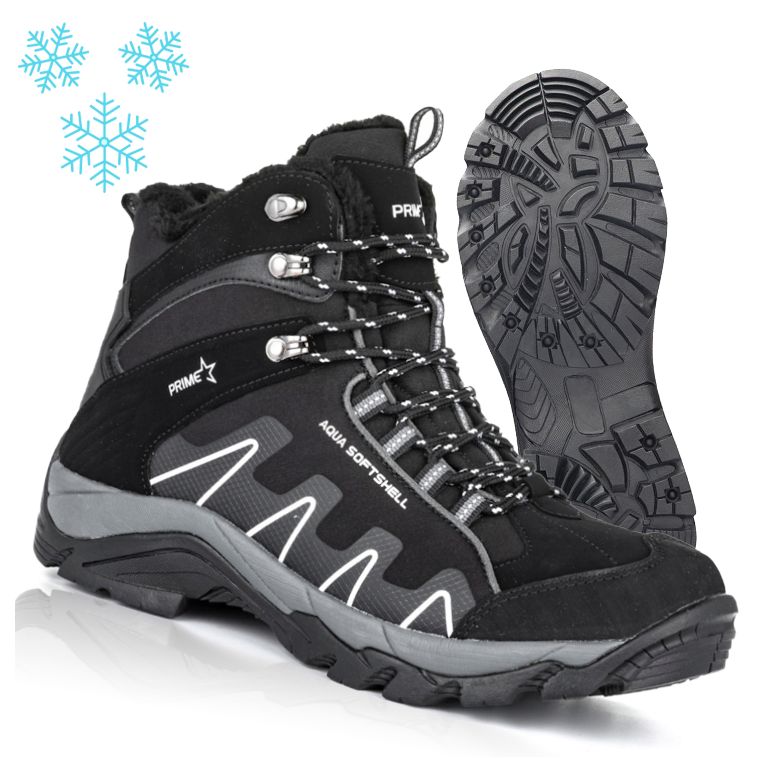 Trekkingové boty Outdoor Softshell Zimní zateplené boty Ardon Quest 41