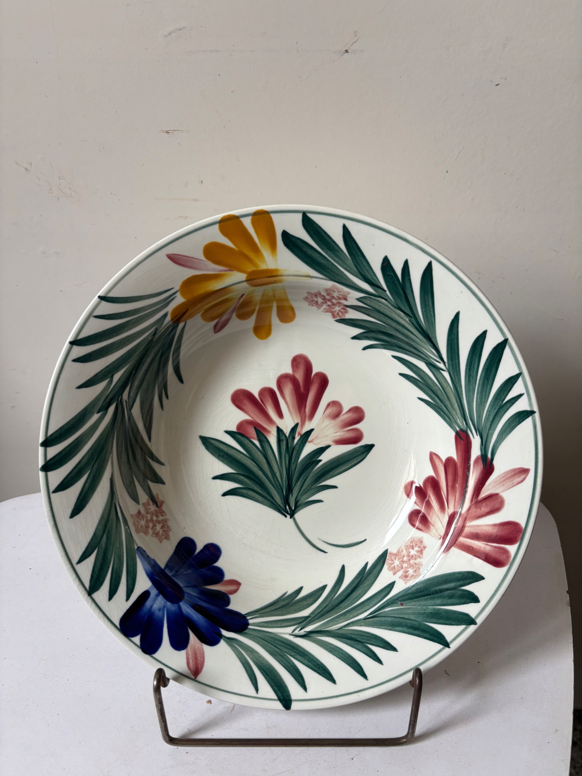 TALERZ Z LAT 30 TEICHFELD ASTERBLUM WŁOCŁAWEK