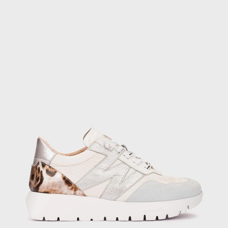 Španělské prémiové tenisky Wonders A-24100 Stříbrné 37