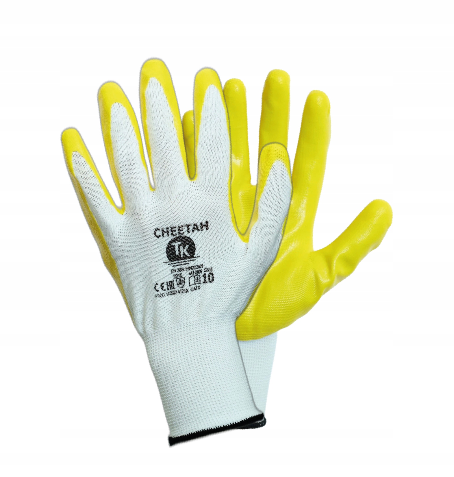 Pracovní rukavice Tk Cheetah, pro všeobecné práce, pro muže L, 240p, Karton