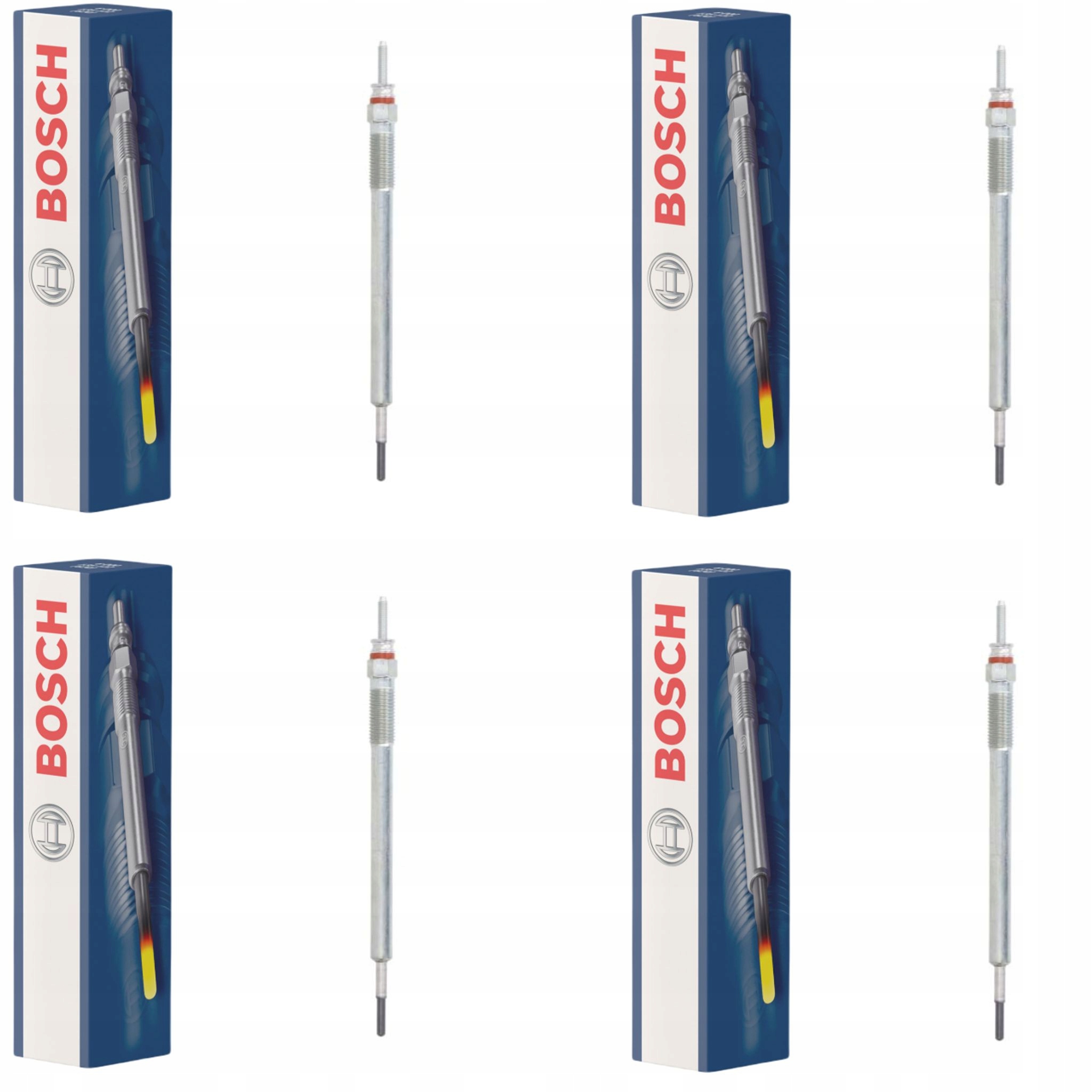 BOSCH ŚWIECE ŻAROWE TOYOTA AURIS E15 AVENSIS T25 COROLLA E15 RAV 4 III IV