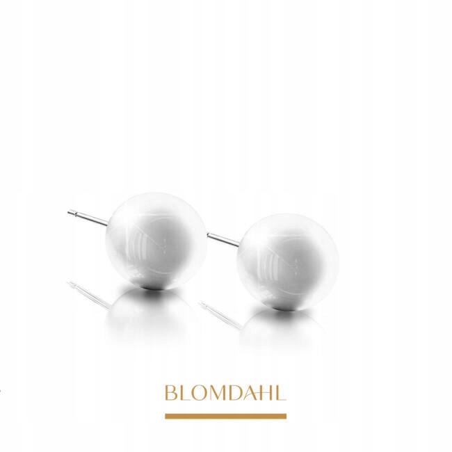 Blomdahl Náušnice Hypoalergenní Pearl White 4 mm