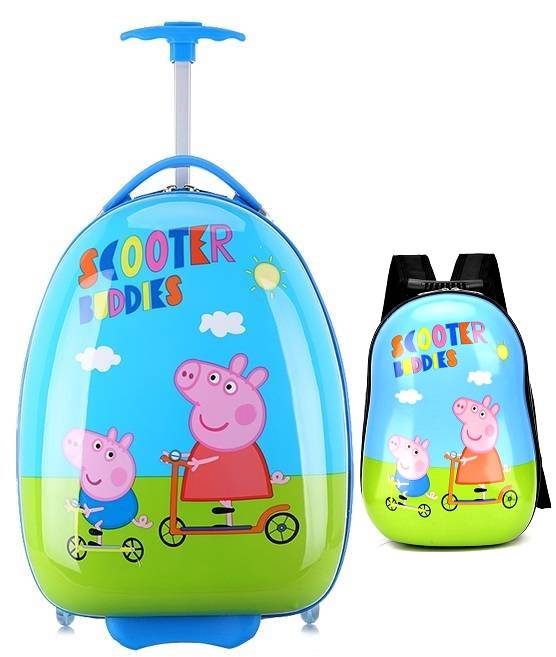 

Świnka Peppa Pig Walizka Kabinowa Dzieci Plecak