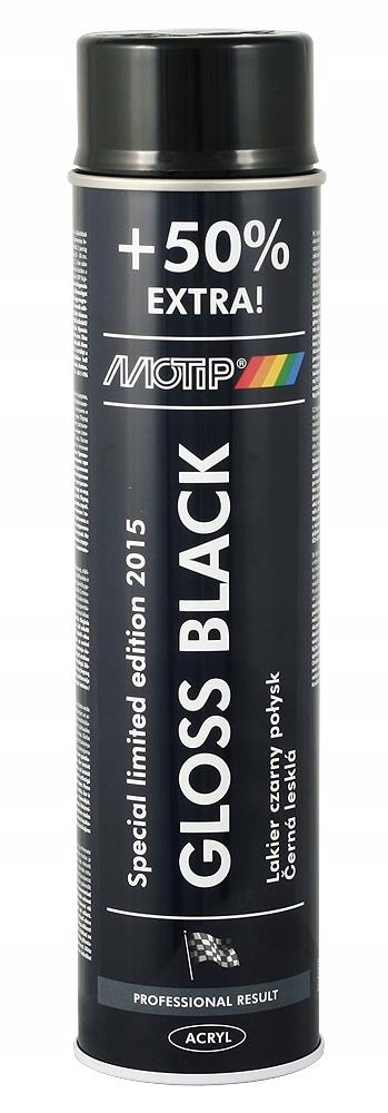 

Motip Lakier Akrylowy Spray Czarny Mat 600ml