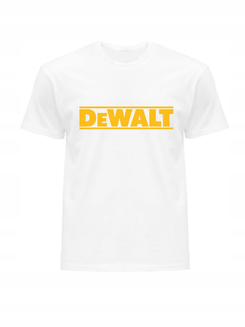 

Koszulka T-shirt Męski Dewalt Biały Bawełniany XL