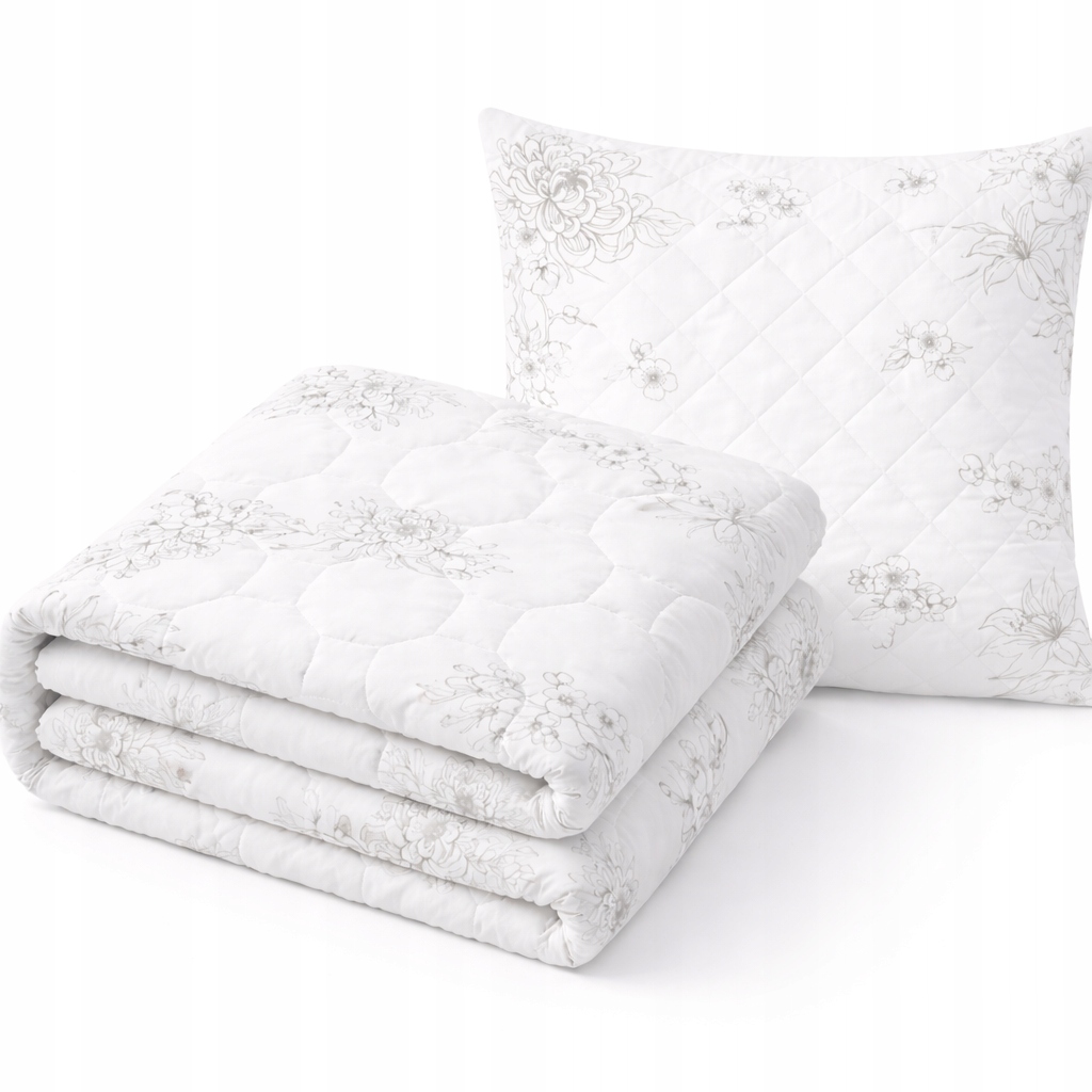 Přikrývka 160X200 Polštář 70x80 Komplet Celoroční Antialergický Komplet