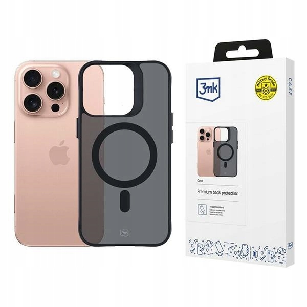 3MK Smoke MagCase pro iPhone 16 Pro