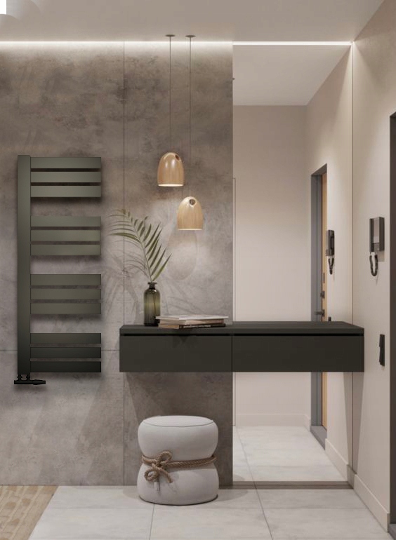 Grzejnik łazienkowy dekoracyjny SOFIA 110/40 Głębokość 62 mm