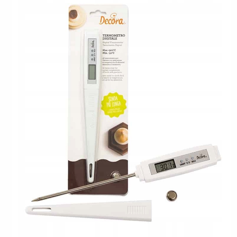 Levně Digitální teploměr se Špikulcem Dlouhá Sonda 12 cm Decora