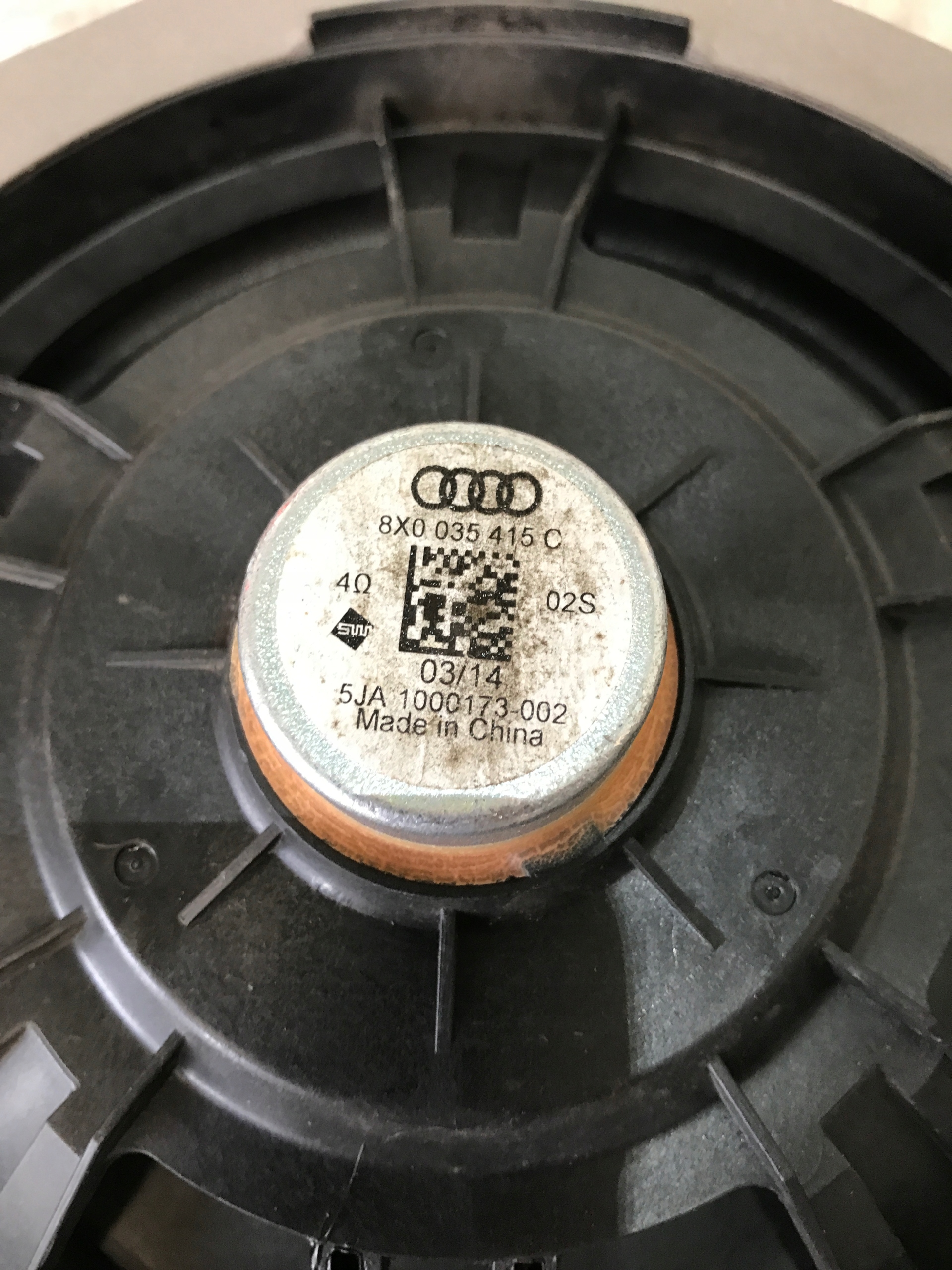 speaker door AUDI A1 8X 8X0035415C