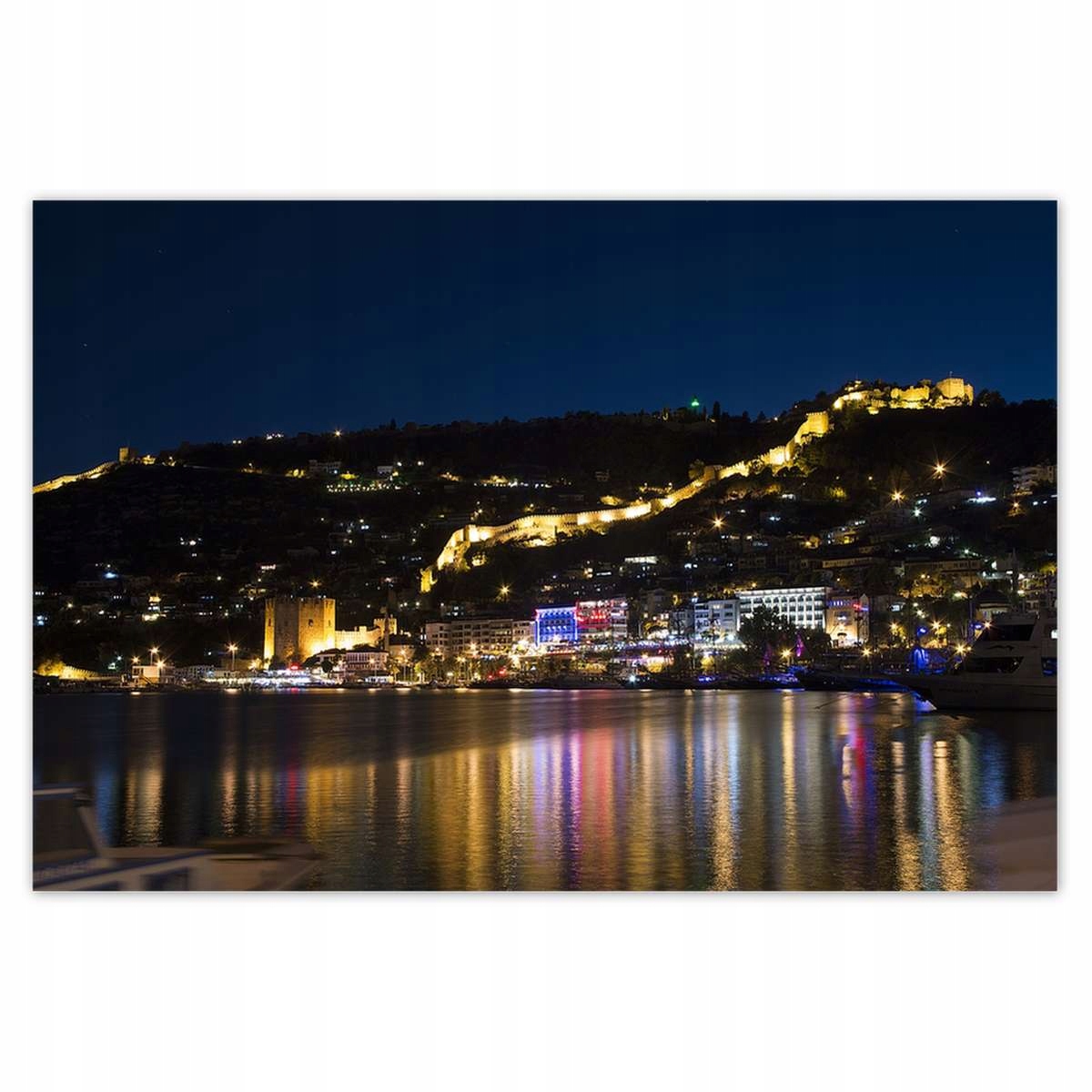 Plakáty 200x135 Antalya v noci Výlet