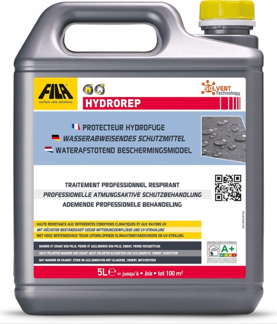 Fila Hydrorep 5L impregnat kamienia klinkieru cegły betonu efekt naturalny