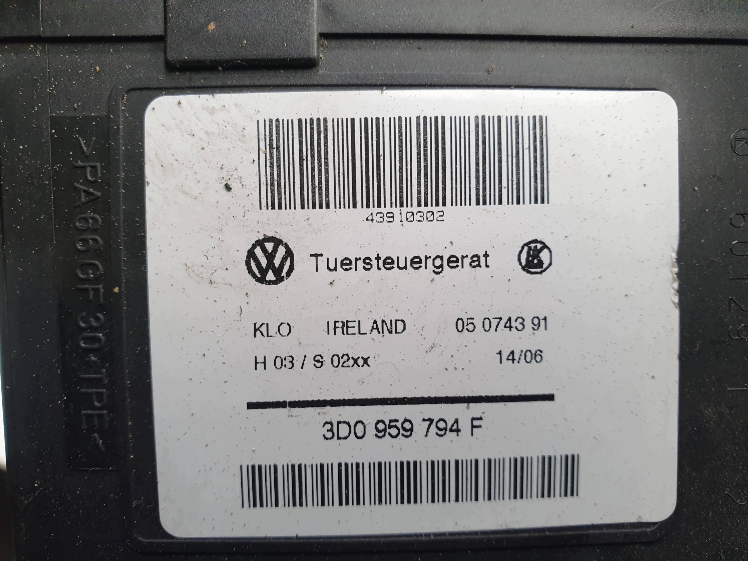 mini motor windows PT 3D0959794F VOLKSWAGEN TOUAREG