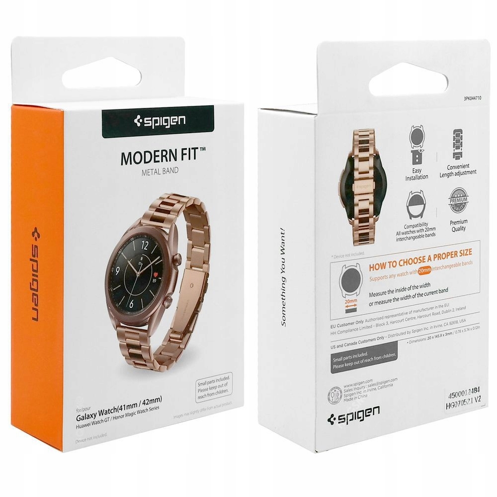 Bransoleta SPIGEN do Galaxy Watch 5 40 / 44mm ROSE Kompatybilność uniwersalny