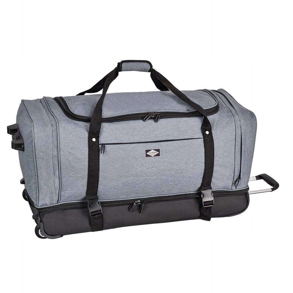 Torba podróżna na kółkach duża z podwójnym dnem 120l Lee Cooper