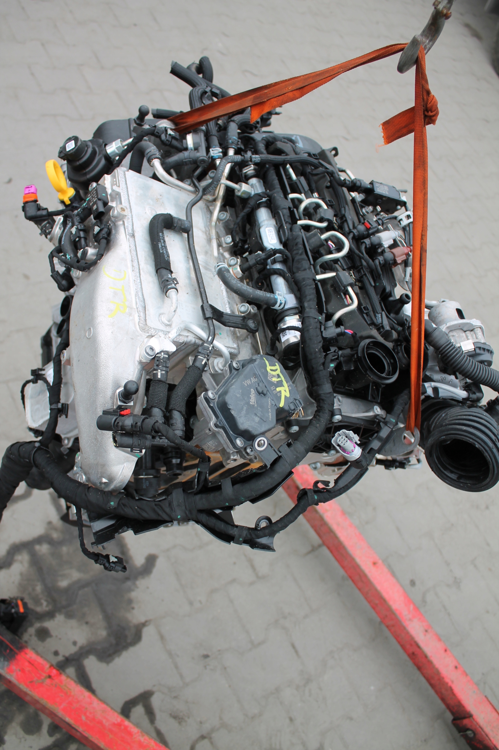 engine complete VW SKODA AUDI DTR 35 TYSKM