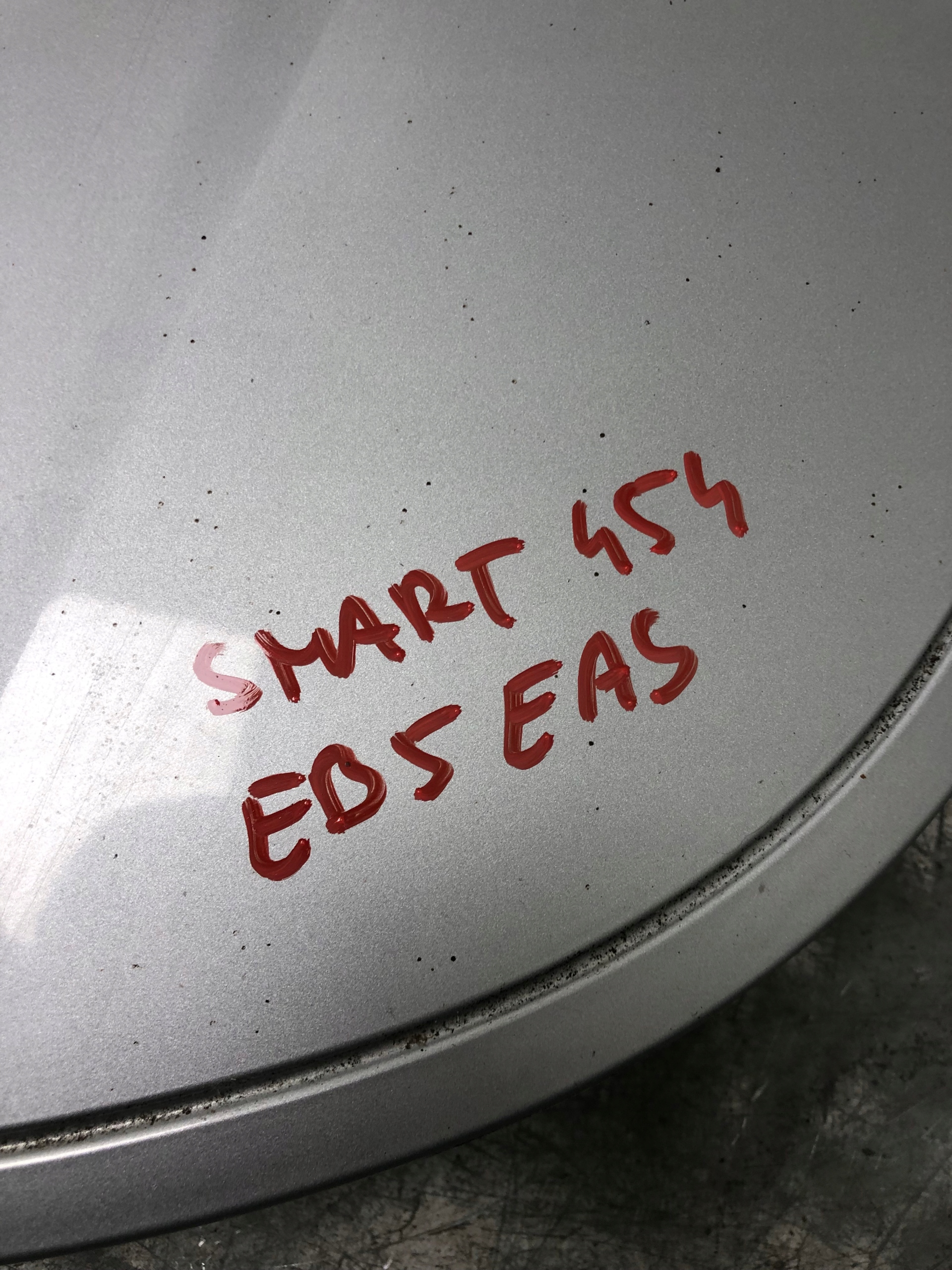 bonnet cover SMART FORFOUR 454 EB5 EAS