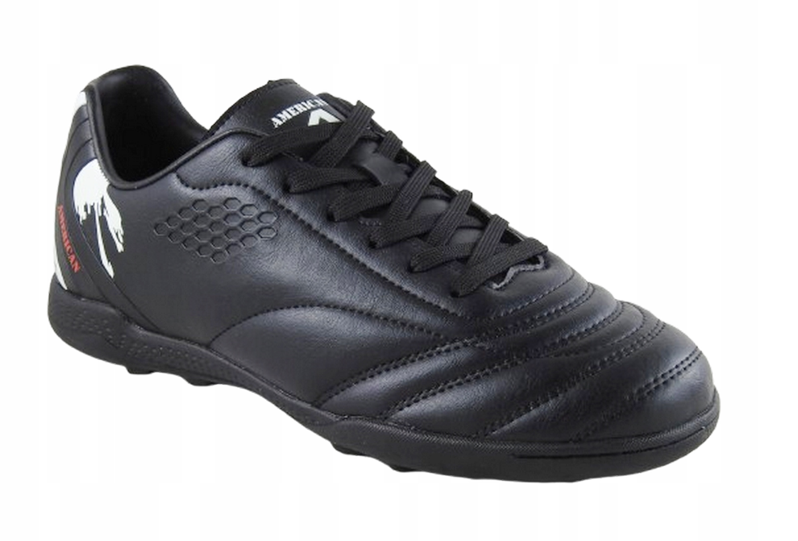 American Club FH63 Solidne Buty Piłkarskie Korki Orliki Turfy Czarne 41