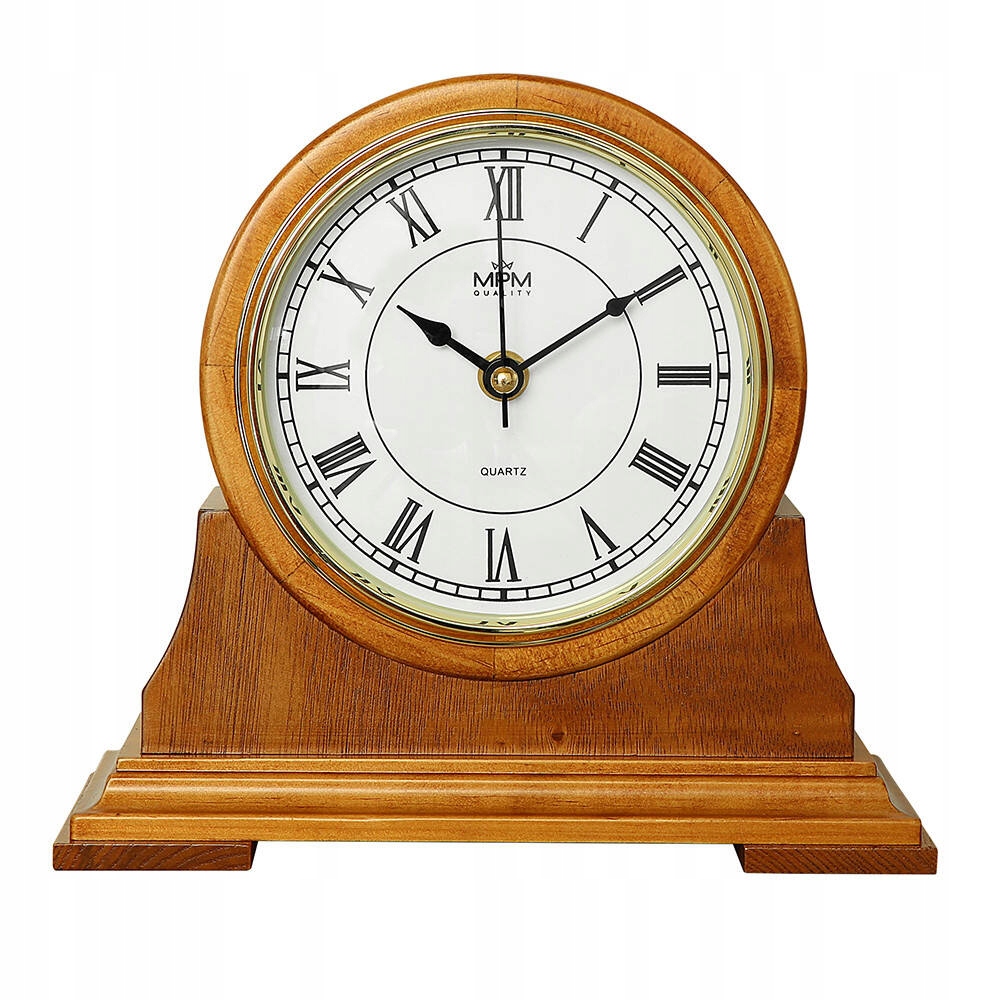 Drevené Kominkové Hodiny Mpm E03.3887 23x21 cm