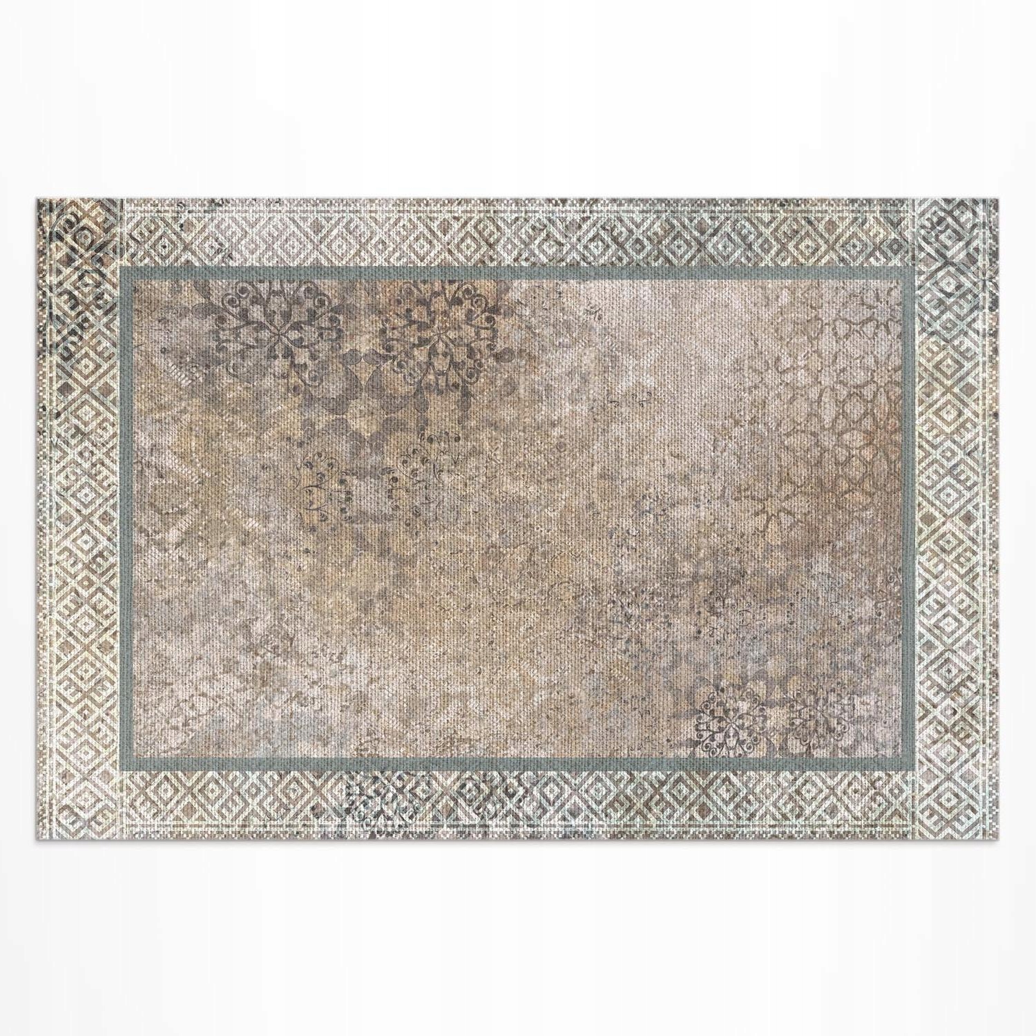 Vinylový koberec na terasu Balkon Jemná čipka vo vintage štýle 100 x 150 cm