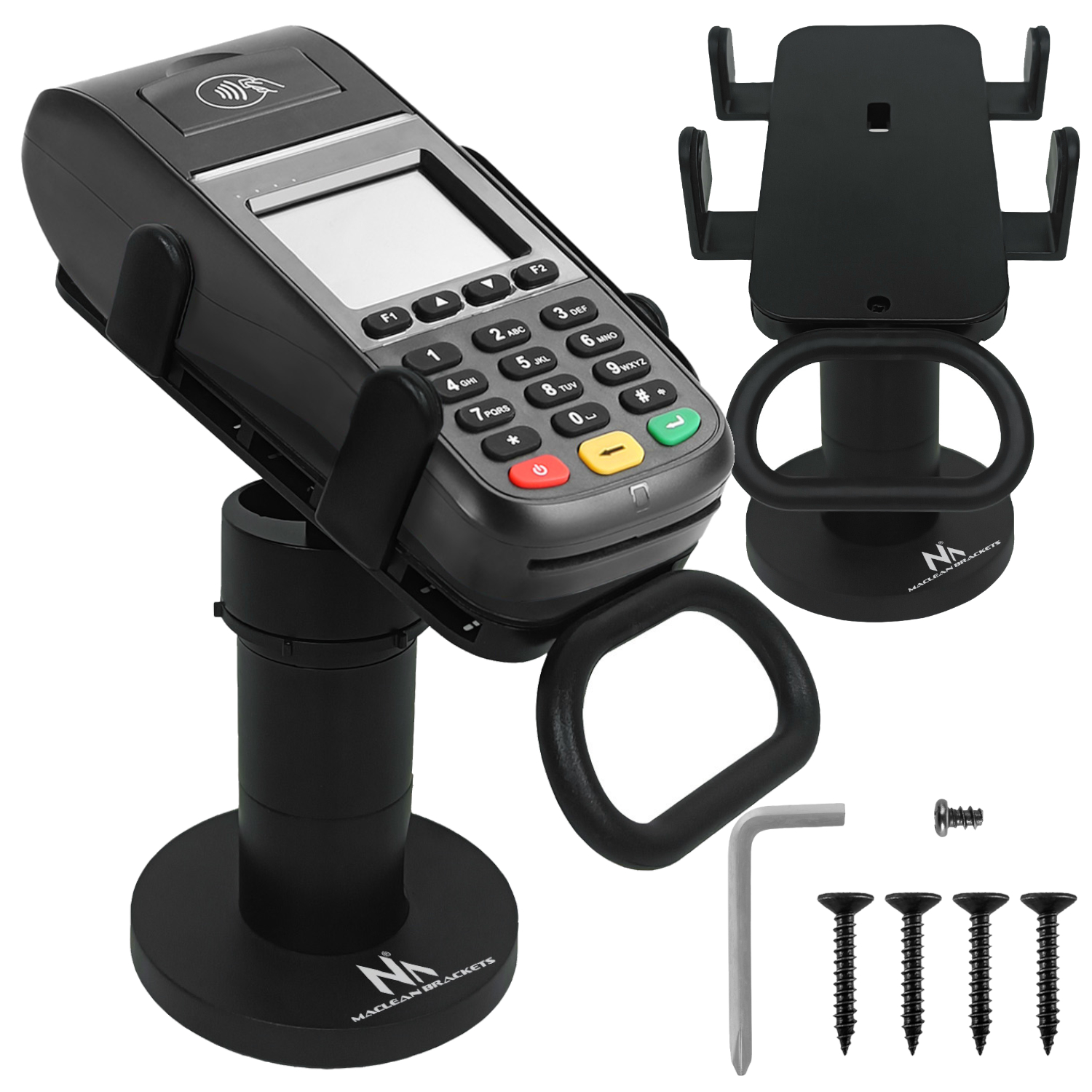 Uchwyt na terminal płatniczy Pos do terminala płatniczego mocny regulowany