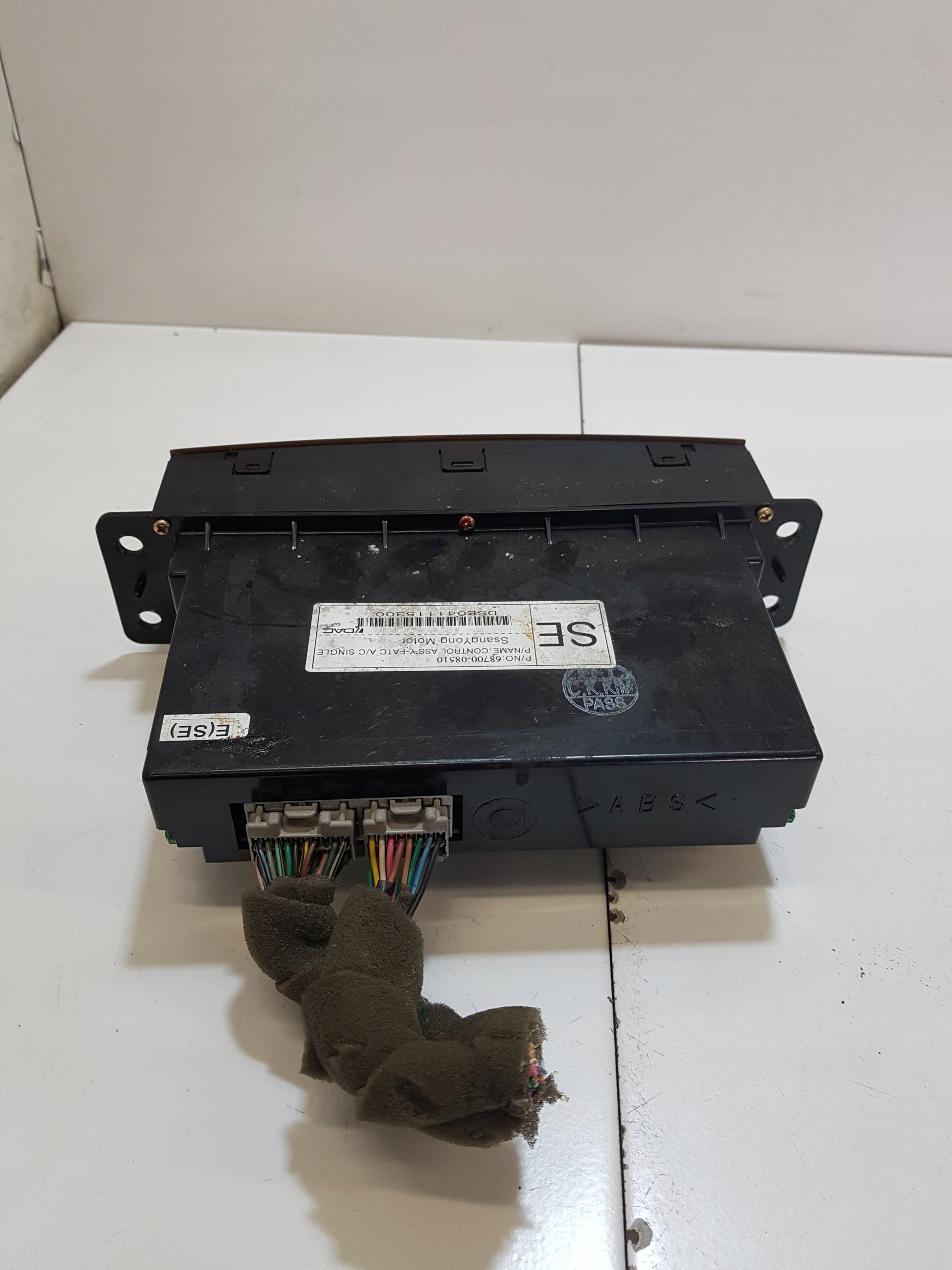 Unite commande clima SSANGYONG REXTON 68700-08510